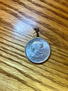 1979 Susan B. Anthony Dollar Pendant